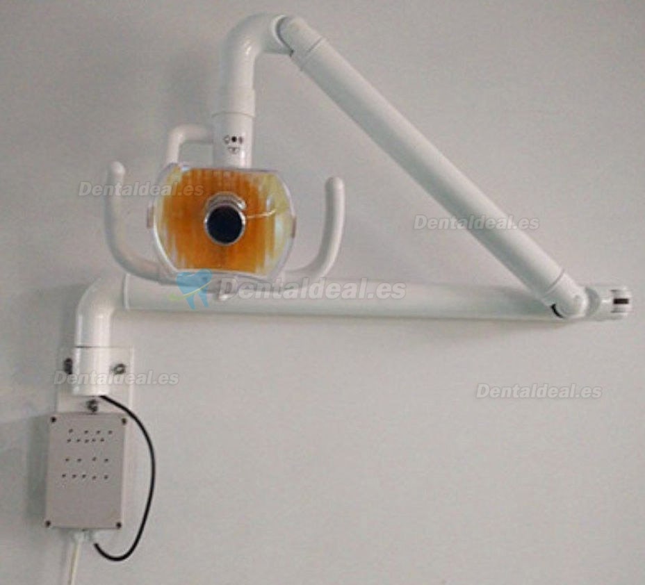 50W Lámpara Ligera Oral Médica del Colgante de Pared con la Luz Fría Shadowless del brazo